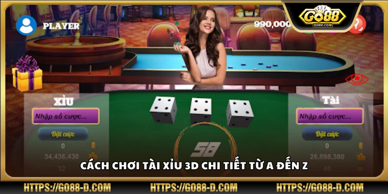 Hướng dẫn chơi Tài Xỉu 3D đầy đủ cho người mới