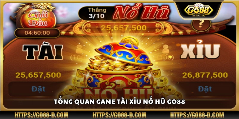 Giới thiệu chung về game Tài Xỉu Nổ Hũ tại Go88
