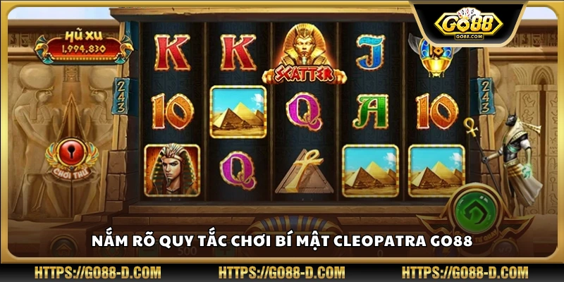 Quy tắc chơi Bí Mật Cleopatra Go88